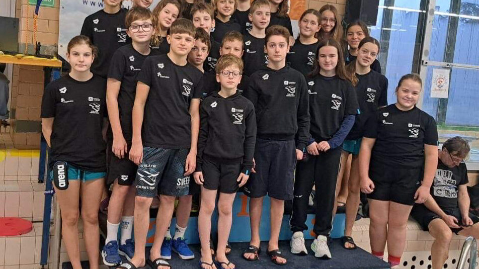 Páté místo našich plavců na Litoměřickém kalichu