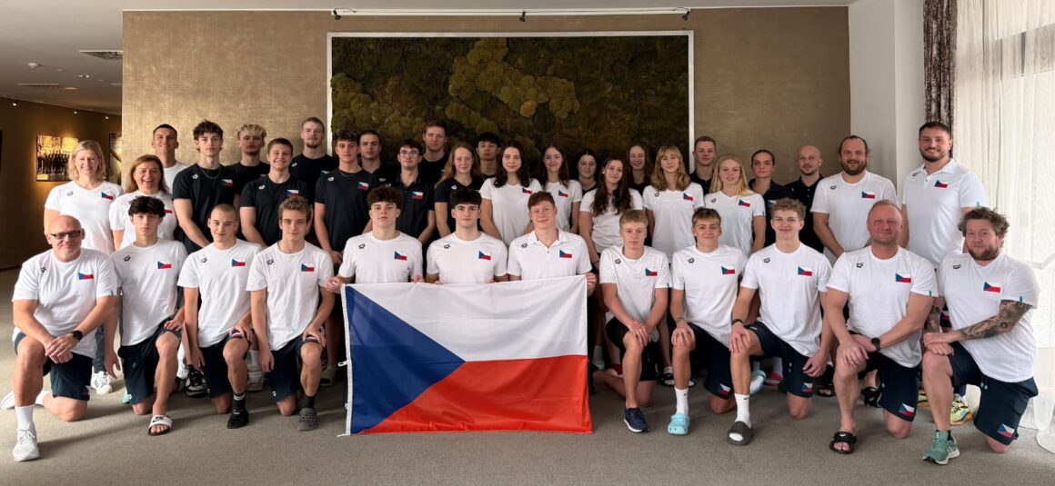 Juniorská plavecká reprezentace v Šamoríně